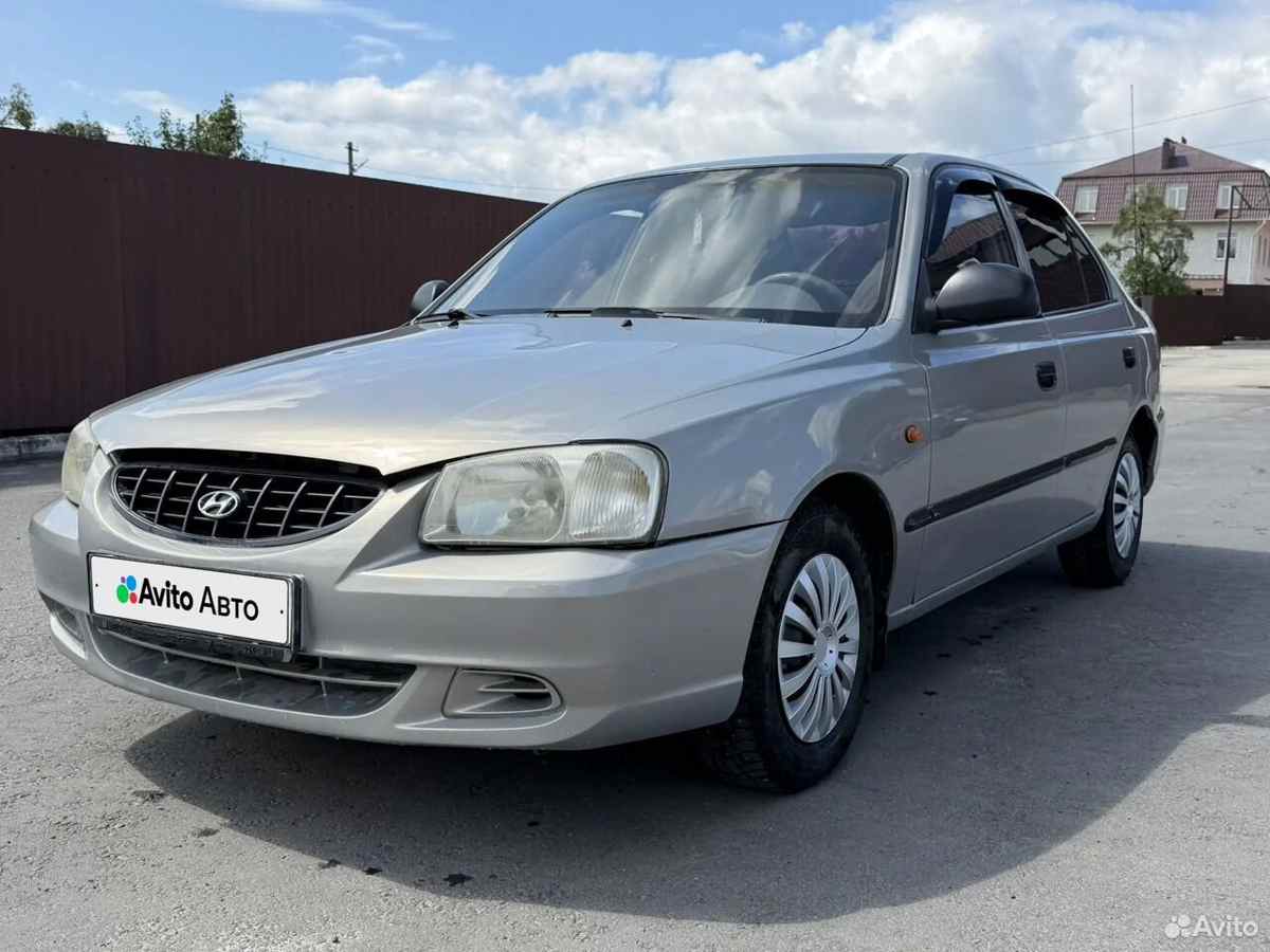 Hyundai Accent 1.5 MT, 2008, 154 937 км